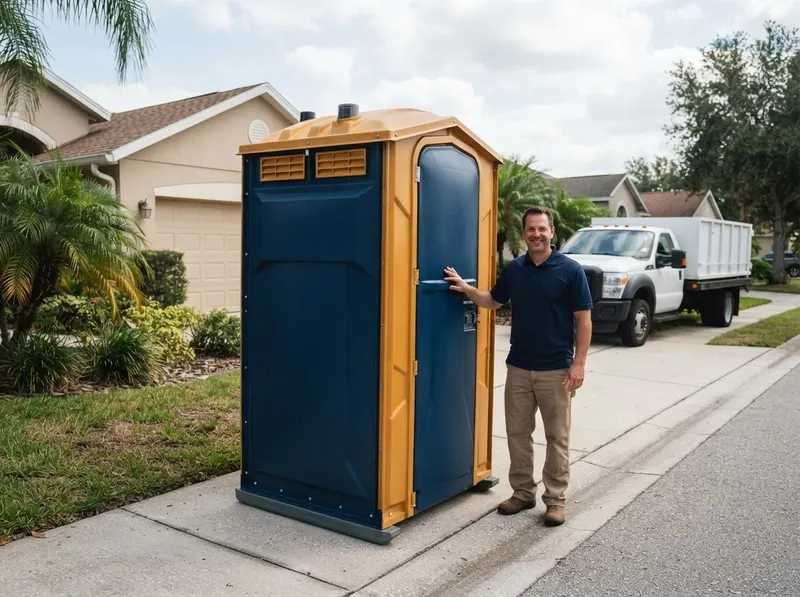 Deluxe Event Portable Restroom in Orlando, FL